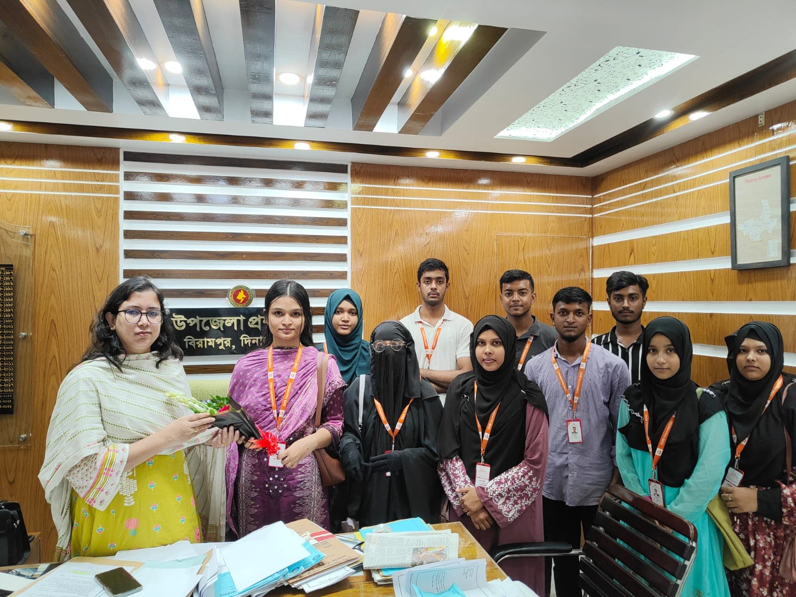 Courtesy Meeting with the (UNO) of Birampur