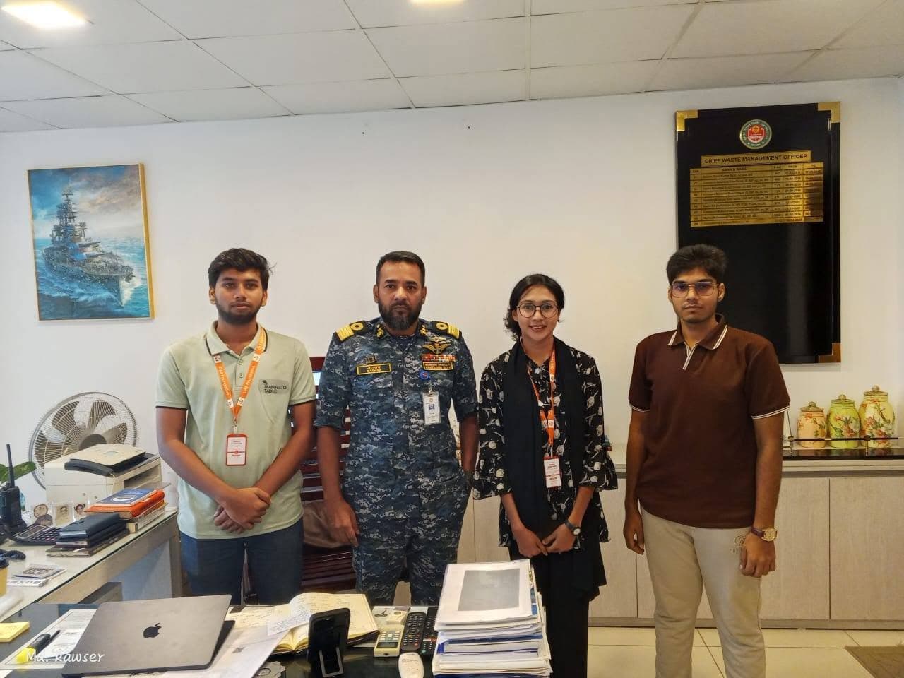 Courtesy Meeting with Chief Waste Management Officer, DNCC