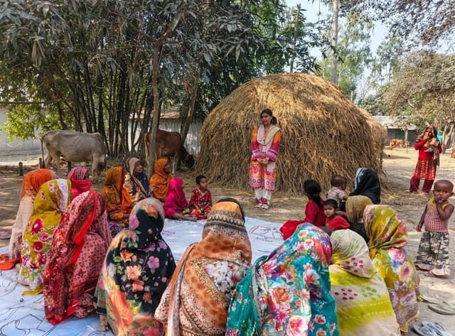 Awareness Courtyard Meeting on Violence Against Women and Child Marriage Prevention
