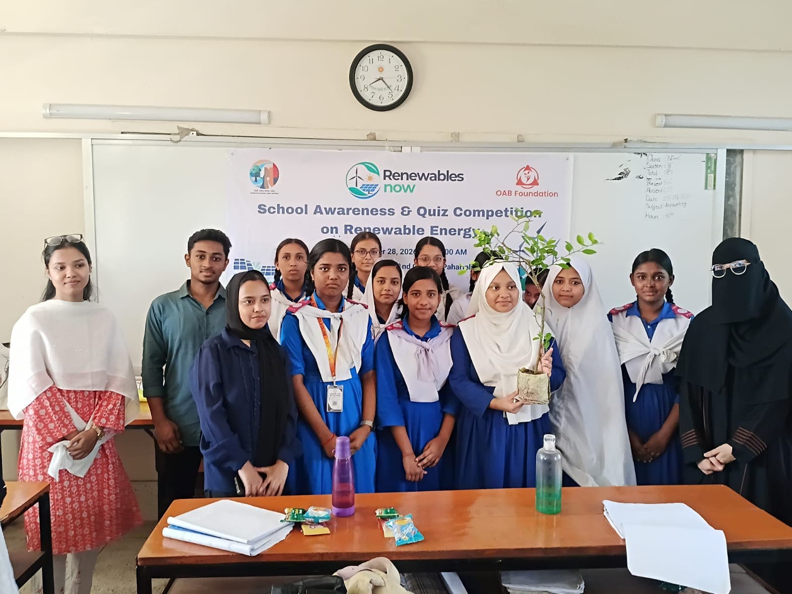 School Awareness and Quiz Competition on Renewable Energy Held in Chattogram